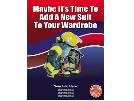 Volunteer Firefighter Recruitment Small Flyer - Back 1